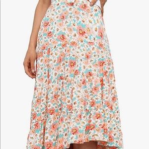 Floral Midi Skirt